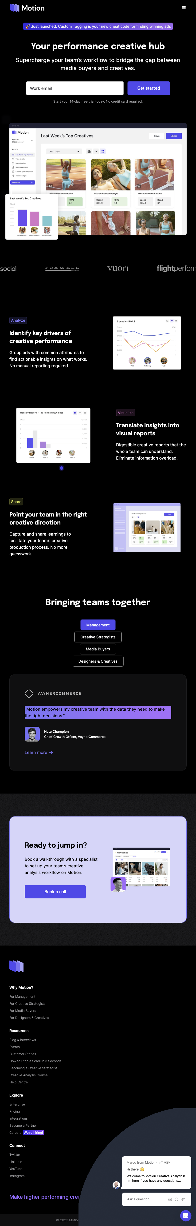 Motion app